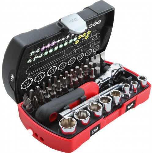 COFFRET POCKET GYROSCOPIQUE 1/4" 40PCS
