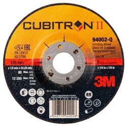 Disque &agrave; meuler CUBITRON 125/7 PromoGea