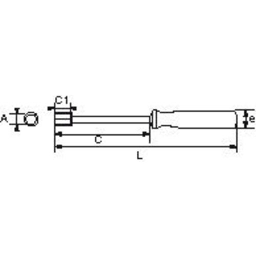 CLE EMMANCHEE S1   13 mm - image 4