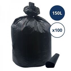 CENT SACS POUBELLE 70  150 LITRES