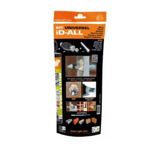 KIT FIXATION ID-ALL UNIVERSEL 1 Cart. 8