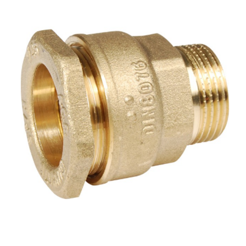 Raccord laiton pour tube PE 25 - M 3/4