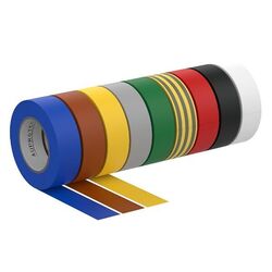 PACK 10 RUBANS ISOLANT ELECT. 10M x 15mm
