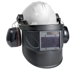 CASQUE + Masque Soudage CRISTAUX LIQUIDE