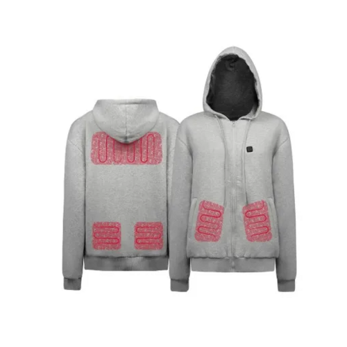 GILET HOODIE CHAUFFANT ZIP Promo