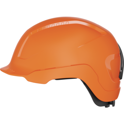 Casque de Chantier ABS ventil&eacute; Orange