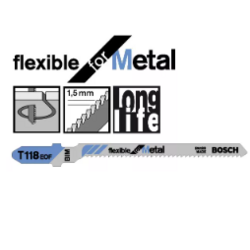 CARTE 5 LAMES SCIE SAUTEUSE METAL