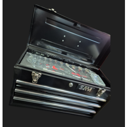 COFFRE 3 TIROIRS 100 OUTILS MAINTENANCE