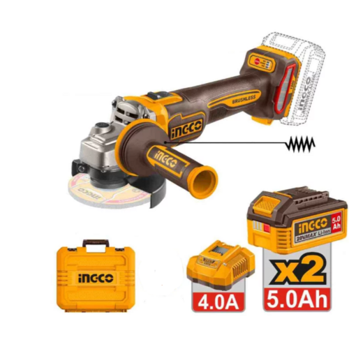 PACK MEULEUSE INGCO 125mm 20v 1200W